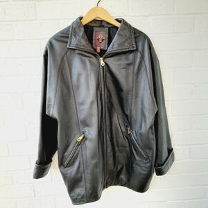 G-III Vintage 80s 90s Soft Leather Coat Jacket sz: M/M